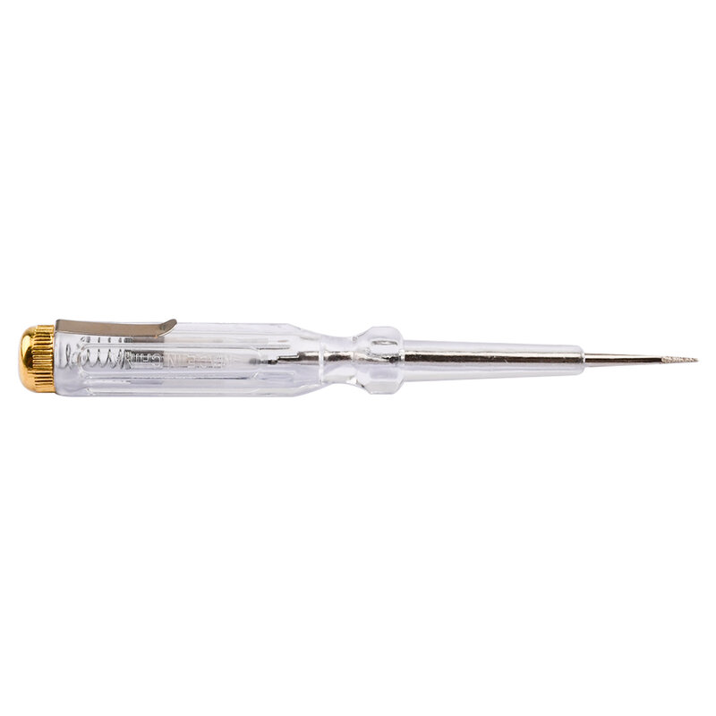 Tester cacciavite rilevatore di tensione penna Tester di circuito leggero penna di prova elettrica cacciavite AC DC 100-500V strumenti elettrici