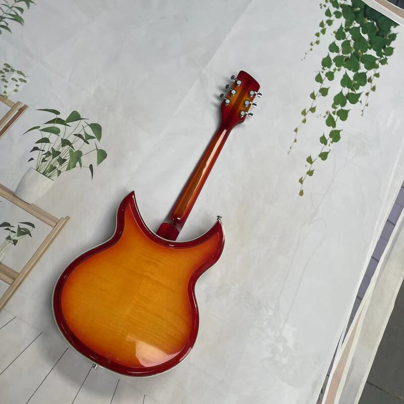 Guitarra elétrica com 6 cordas Design Integrado, High Gloss, Rose Wood Fingerboard, Maple Madeira faixa, Design físico, CS Cor do corpo, 360