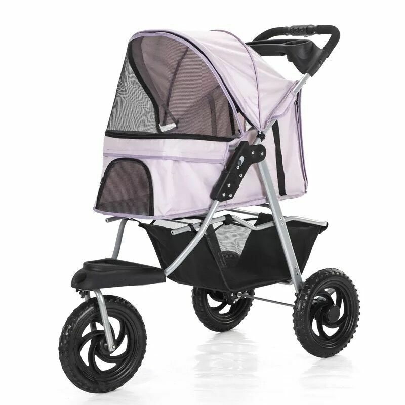 2022 Hot Sale Pet Carrier Outdoor Dog Stroller with Breathable Window