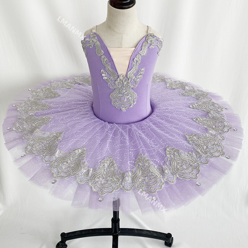 2024  Professional Ballet Dance Tutu Ruffle Edges Classic Ballet Tutu Dress for Girls & Women Performance