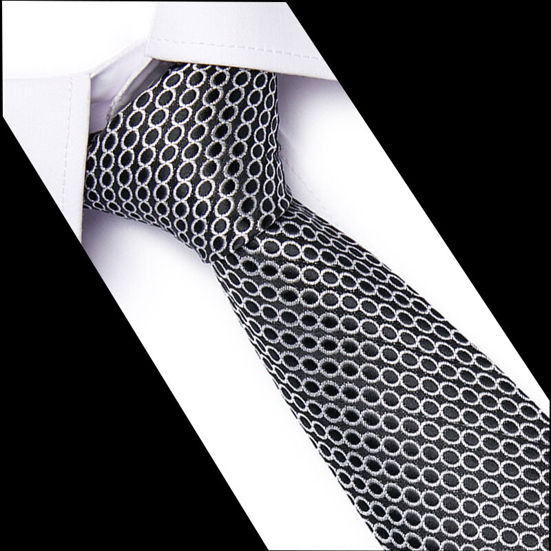 Più nuovo design 7.5 cm vendita calda cravatta di seta cravatta di marca da uomo Gravatas camicia a quadri accessori abraamo Lincoln's birthday Slim