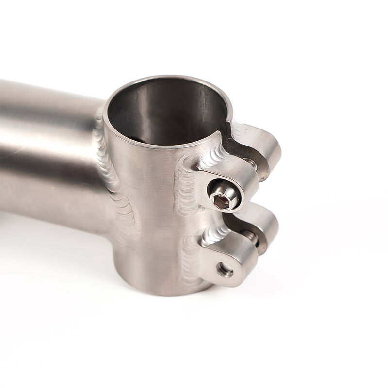 Vástago de titanio para manillar de bicicleta de montaña, vástago CNC de 1-1/8 ", 25,4mm/31,8mm, Ti