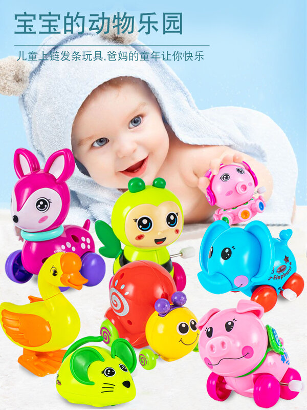 Brinquedos Mecanicos para Crianças, Bebés Filhotes, Sapos Saltitantes, Lagartas, Pequenos Animais, 1-2, 1-3 Anos de Idade, Meninos e Meninas