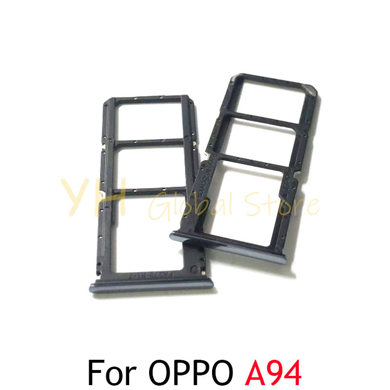 Soporte de bandeja para ranura de tarjeta Sim, piezas de reparación para OPPO A94