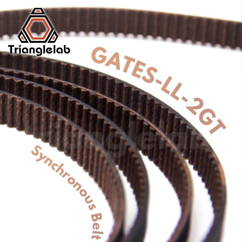 R trianglelab Gates 2GT belt synchronous belt  Timing belt Width 6MM 9MM wear GT2 resistant  for Ender3 cr10 Anet 3D Printer