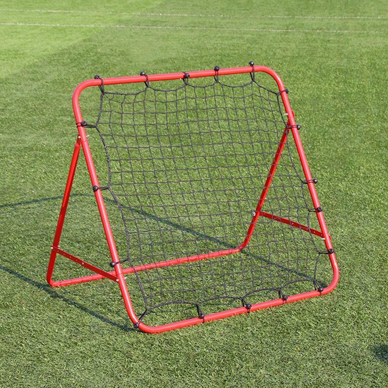 Papan pantul jaring Rebounder untuk anak, papan pantul dapat dilipat untuk anak-anak, bola voli, desain hemat ruang untuk halaman belakang