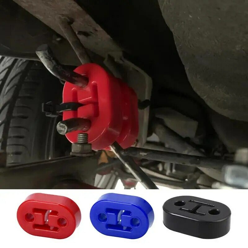 Universal 2 Hole Hole Size Rubber Exhaust Mount Car Exhaust Rubber Mount Exhaust Insulator Muffler Hanger  exhaust system hanger