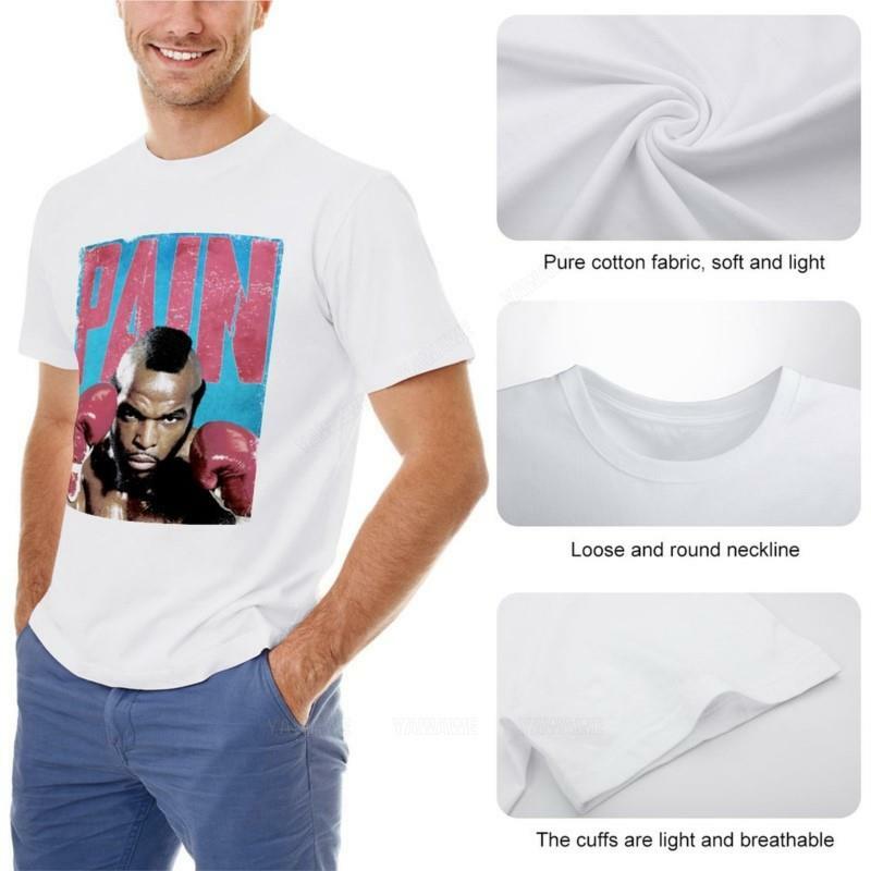 men tshirt brand tops summer Pain T-Shirt anime clothes vintage clothes t shirts for men