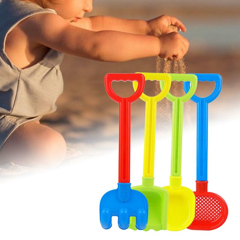 4x Summer Beach Toys Set di Sandbox per lo sviluppo portatile Set da spiaggia estivo per bambini oltre 4 bambini regali di compleanno per bambini piccoli