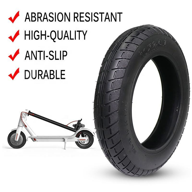 Xuancheng 10 Inch 10x2-6.1 Inflatable Outer Tire For Xiaomi M365 Electric Scooter 10 Inch Outer Tyre Pneumatic Wheels Tyre