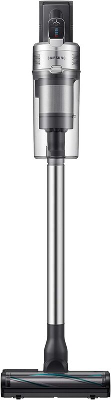 Samsung Jet 90 Cordless Stick Vacuum, Bateria de longa duração, 200 watts de ar de sucção, Completo com tubo telescópico