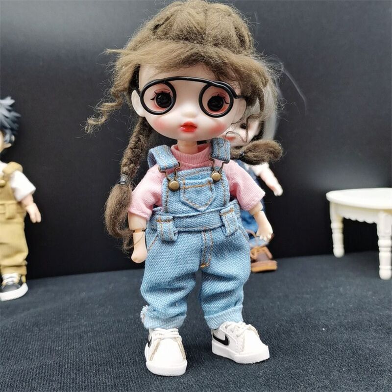 Obitsu11 Butter Jeans Jumpsuit, Herb D Butter Clothes, Fashion Accessrespiration, OB11 Dolls Gifts, New, 1/11, 12