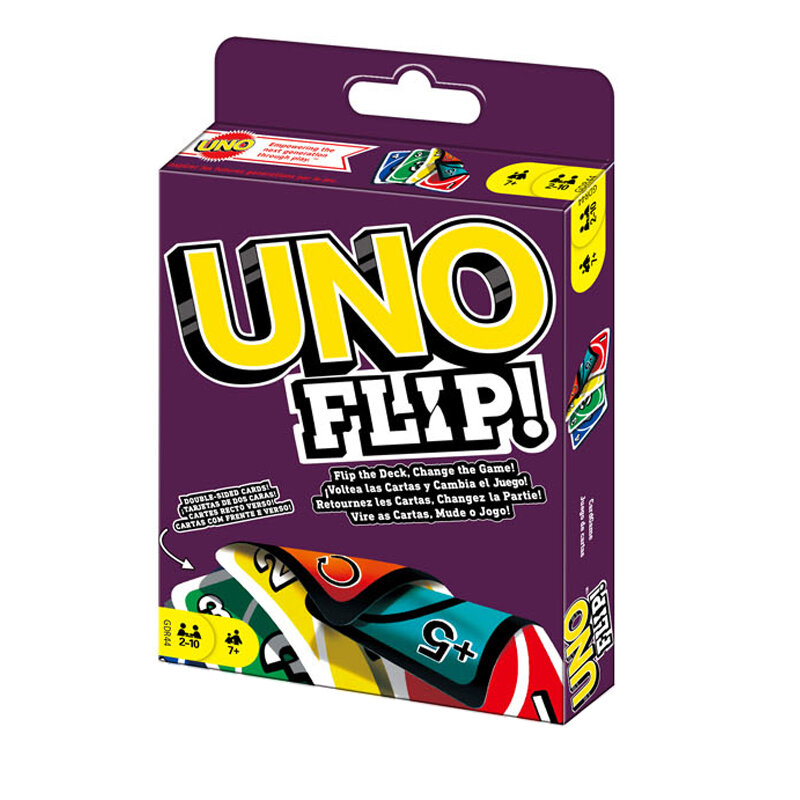 Uno flip! UNO:SKIP BO Cards para Crianças, Jogo de Tabuleiro, Pokemon, Pikachu, Multiplayer Card, Family Party Games, Toy, Toy