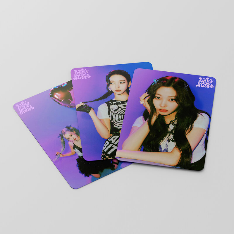 Kpop-パーソナライズされたフォトカード,かわいいファン,新しいアルバム,冬のファッションピース/セット,ギフト 55pcs/set Kpop Aespa Lomo Cards New Album SAVAGE WINTER NINGNING Photocard Korean Fashion Cute Fans Gift