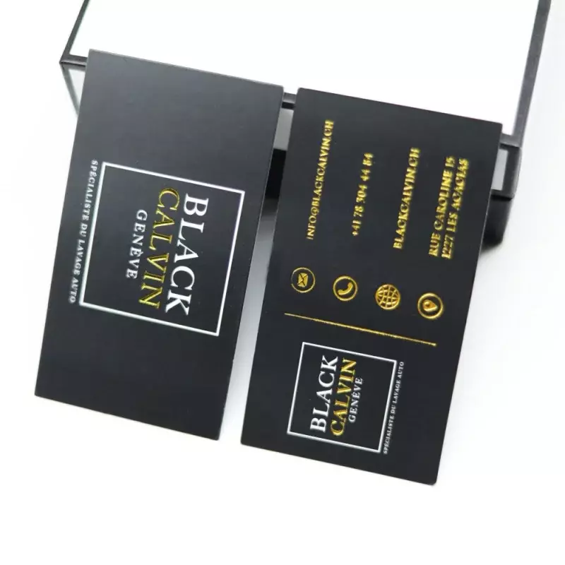 Kunden spezifisches Produkt 、 Luxus benutzer definierte Heiß prägung Gold Silber folie Druckpapier Visitenkarte Drucks ervice Besuch Gruß