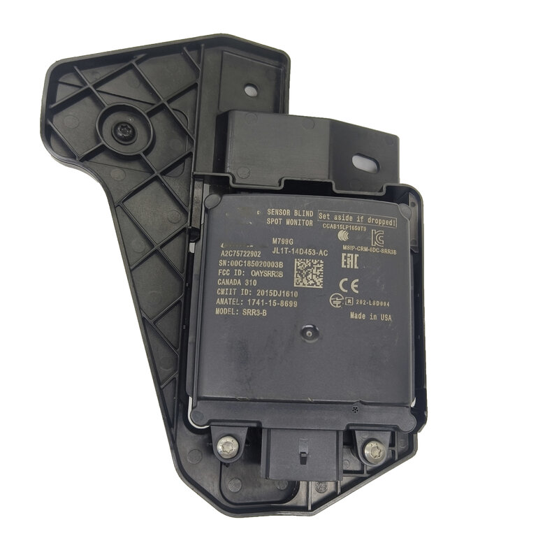 JL1T-14D453-AC Módulo de sensor de radar monitor com suporte, monitor de ponto cego, Ford Explorer 2018-2021