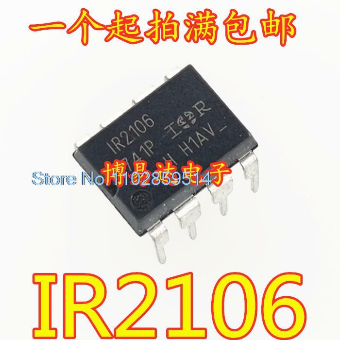 Uno IR2106PBF IR2106 DIP-8 IC, 10 pièces