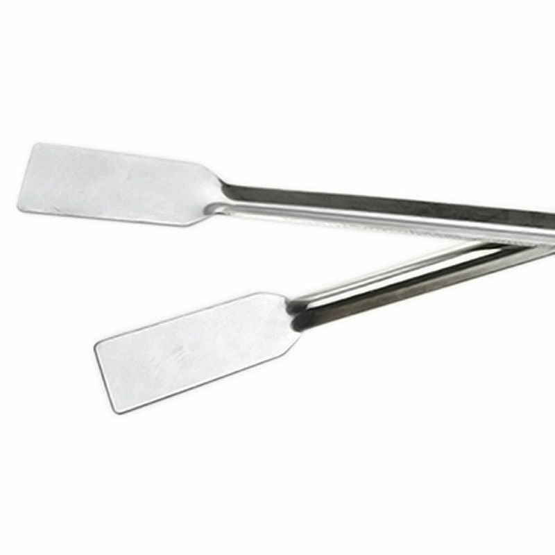 1 pz 20cm cucchiaio da laboratorio in acciaio inossidabile spatola a doppia estremità/cucchiaio da campionamento da laboratorio miscelazione Micro spatola Scoop