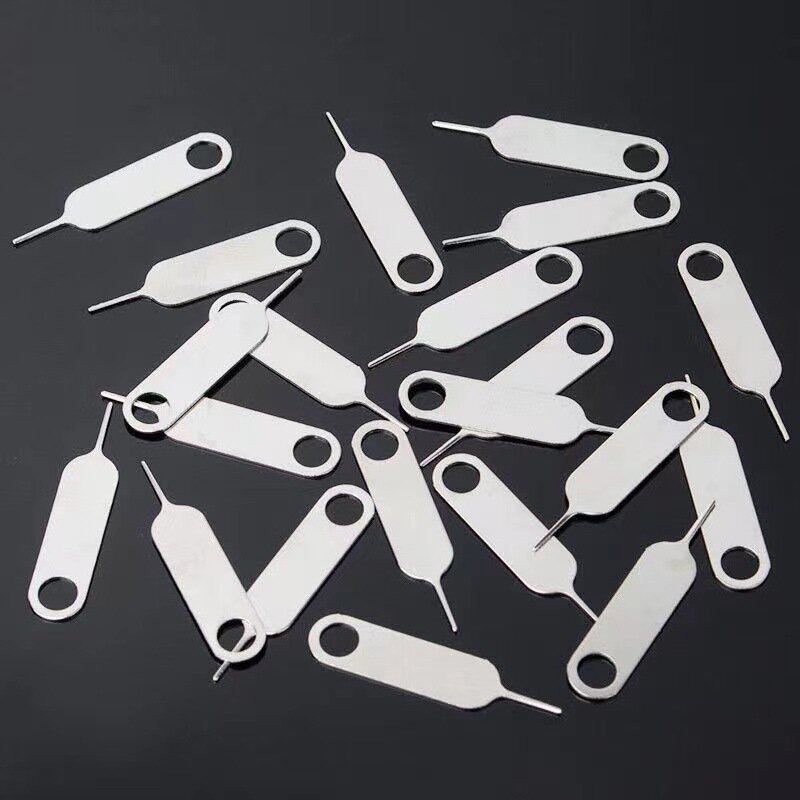 5000Pcs/lot SIM Card Tray Removal Remover Eject Pin Needle Key Tool For iPhone 14 15 13 Plus Pro Max For Samsung Huawei Xiaomi