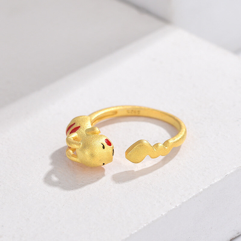 2022 Pokemon อะนิเมะ Bulbasaur แหวนตกแต่งอุปกรณ์เสริม Figurine แหวนเครื่องประดับ Piakchu ตุ๊กตาของเล่นสำหรับของขวั...