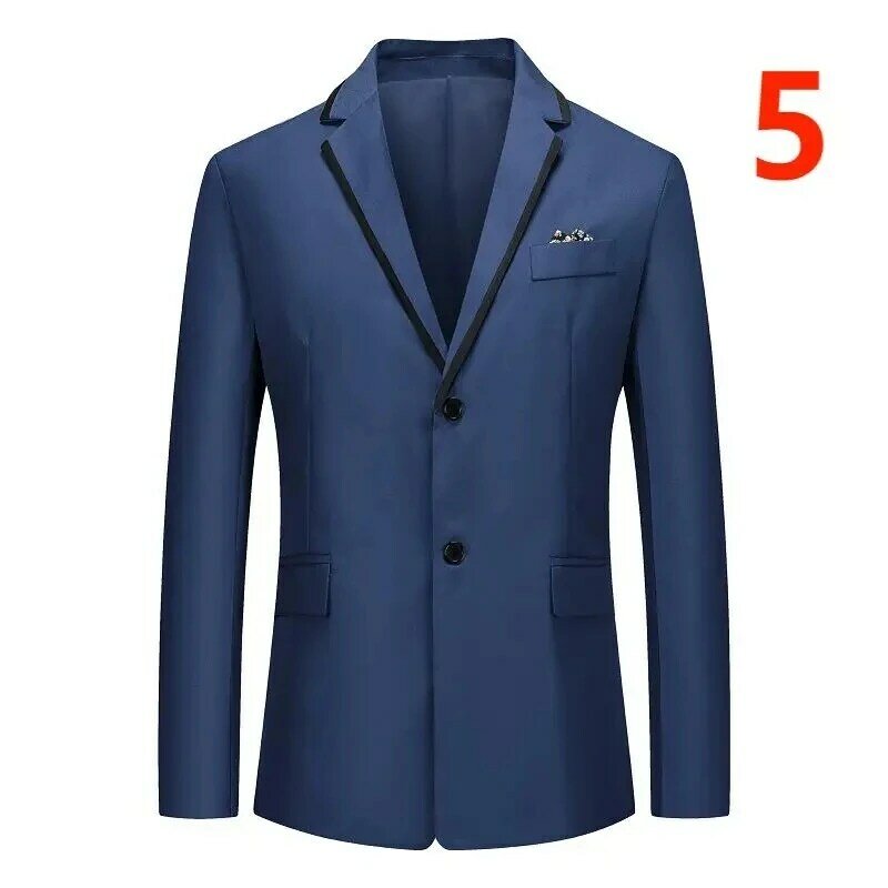 MQXQ115Formal business men's suit three piece suit groom wedding dress solid color suit