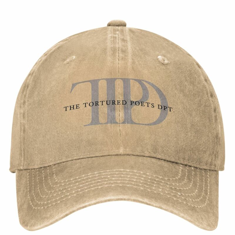 고문 시인 부 TTPD 스위프트 야구 모자, Merch 클래식 디스트레스드 코튼 아빠 모자, 조절 가능한 모자