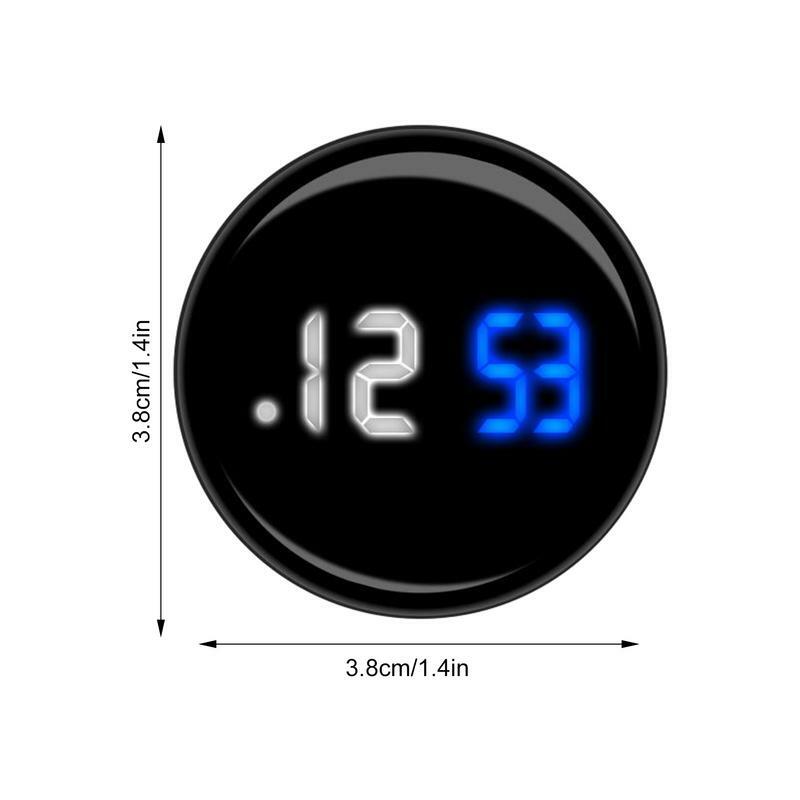 Dashboard Clock Air Vent Stick-On Clock Watch For Car Touch Control Automotive Replacement Clocks Dashboard Clock For