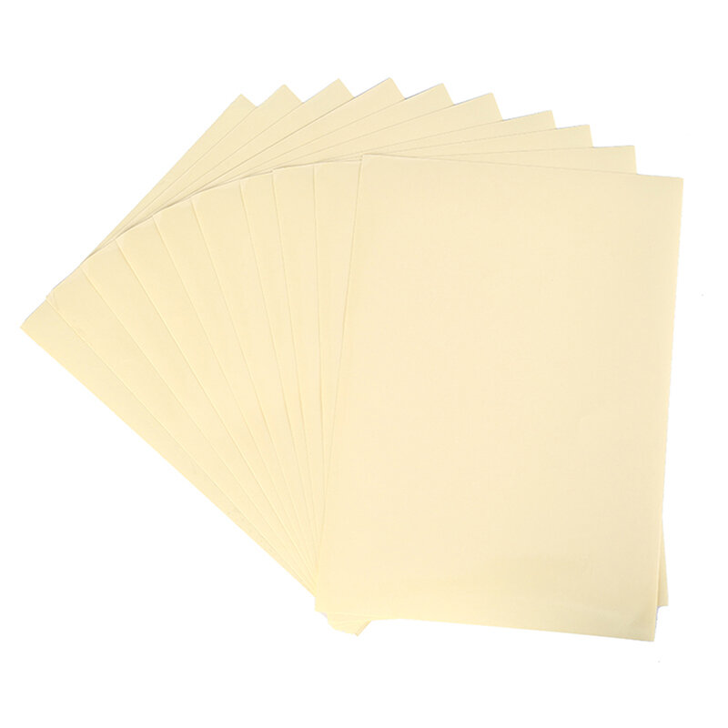 10 Sheets A4 Self Adhesive Sticker Label Matte Surface Paper Sheet for Laser Printer Copier Craft Paper