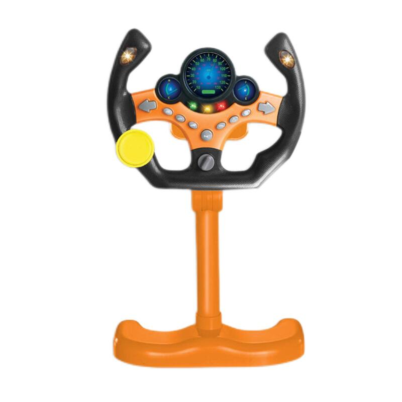 Игрушечный руль для детей, с светильник светкой, игрушки для детского подарка
