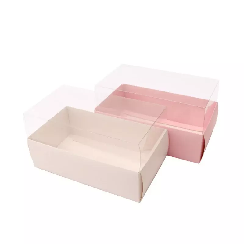 Customized productWholesale Custom High Quality Transparency Bread Box Kraft Paper Disposable Paper Packing Box