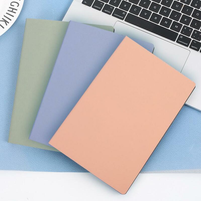 Portable Notebooks A5 Soft Leather Journals Schedule Diary Planner Agenda Business Notepad Student Office Supply Stationery