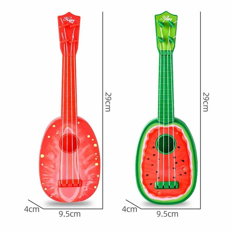 Mainan Edukatif Montessori mainan sandaran instrumen musik, instrumen musik instrumen Ukulele