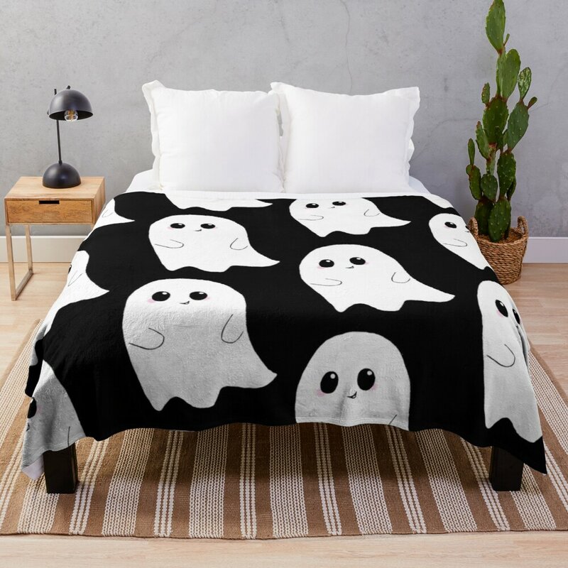 Cute Ghost Throw Blanket luxury st blanket warm blanket