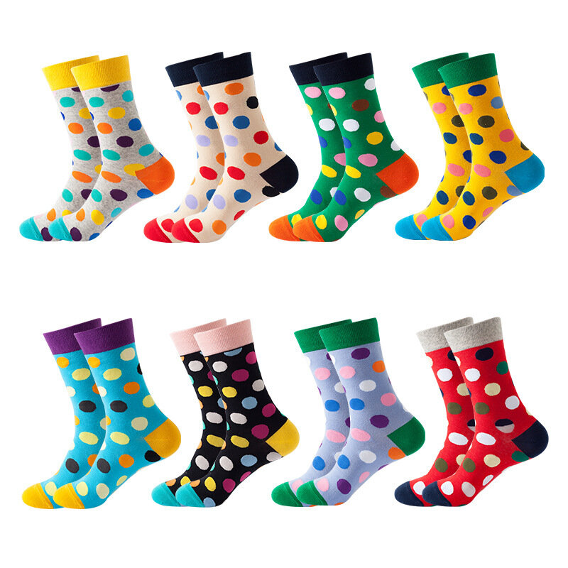 Socks For Men Mid Length  Street Style Unisex Trendy Socks For Women European And American Instagram Brand Pure Cotton 1 Pairs