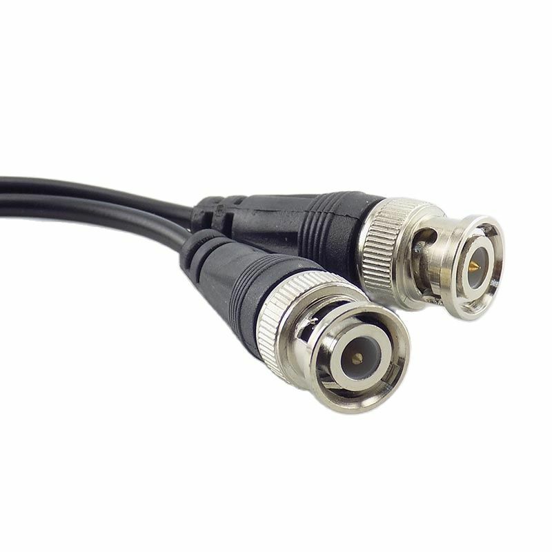 Kabel pigtailowy zasilania DC złącze żeńskie BNC do Adapter żeński linii CCTV Złącza BNC do kamera telewizji przemysłowej systemu bezpieczeństwa