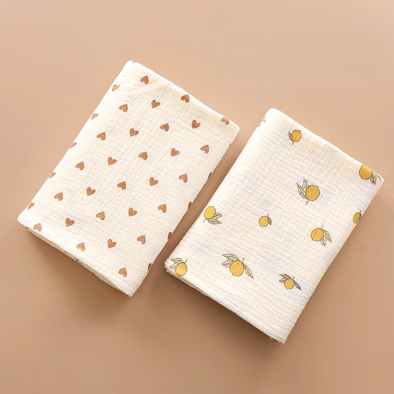 Ins Baby coperta mussola Swaddle 2 strati di cotone ricevi coperte per asciugamano da bagno neonato biancheria da letto estiva articoli per bambini madre bambini