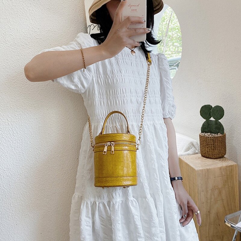 Popularna torebka damska Fashion Wild Bag Torba na telefon komórkowy Torba typu Bucket Torba Trend