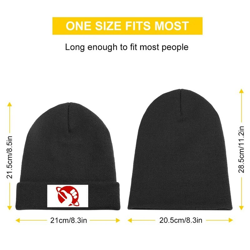 The hitchhikers guide to the galaxy Knit Hat Icon topi ukuran besar untuk pria wanita