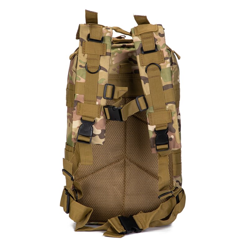 25L Outdoor Military Rucksacks Tactical Backpack MOLLE Sport Backpack Utility Emergency Bag for Hiking Camping Hunting Fishing