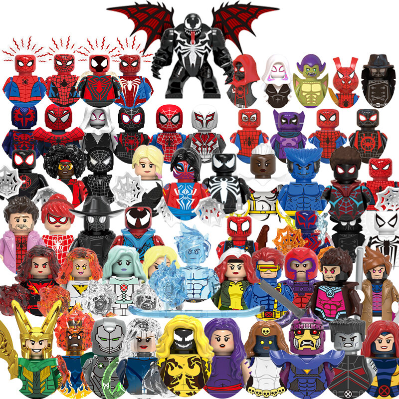 Marvel Legends Gwen Toys Gifts For Bricks Mini Action Figures Building Blocks Minifigures For Gifts Adults