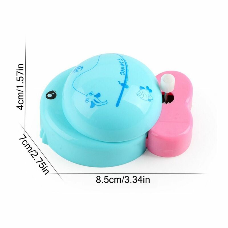Hand Eye Coordination Fishing Toys Creative Plastic Wind-up Clockwork Claw Machine Toy Magnetic Mini Fishing Games Gift