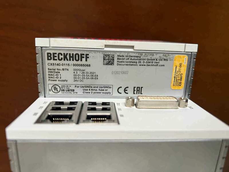 CX5140-0115 moduł CX5140-0135 PLC dla Beckhoff