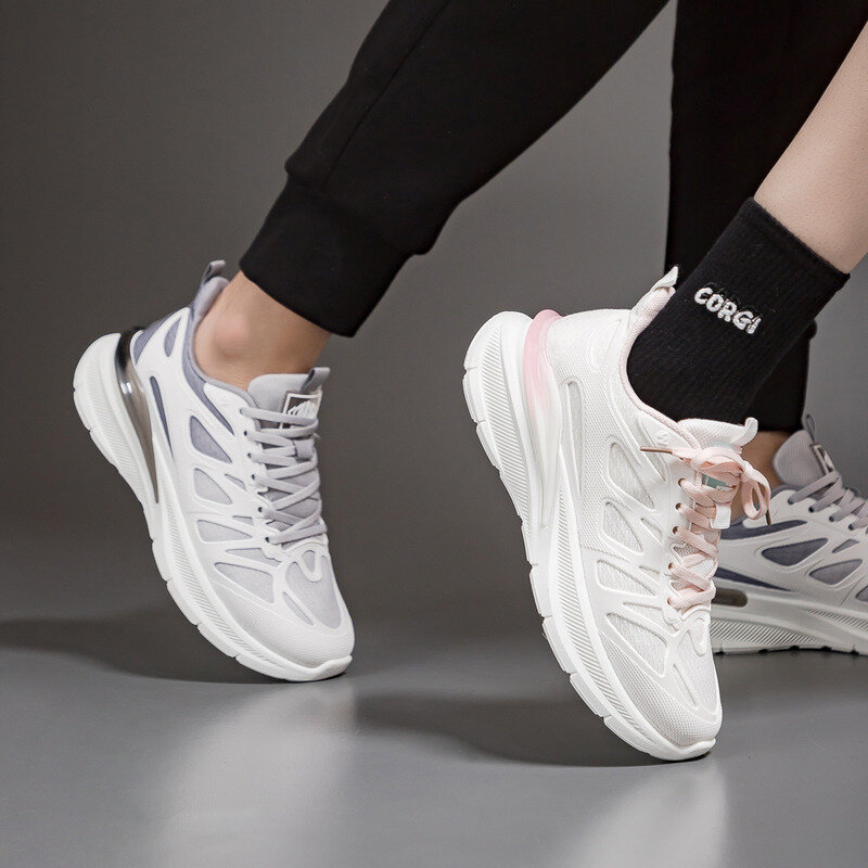 2024 para sportowe modne studenckie wszechstronne buty do biegania męskie kobiety lekkie białe oddychające buty powierzchniowe z siateczką