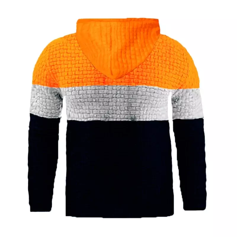 New Sweatwear felpe con cappuccio autunno caldo da uomo maglione moda maschile felpa con cappuccio Splice Basics top Oversize
