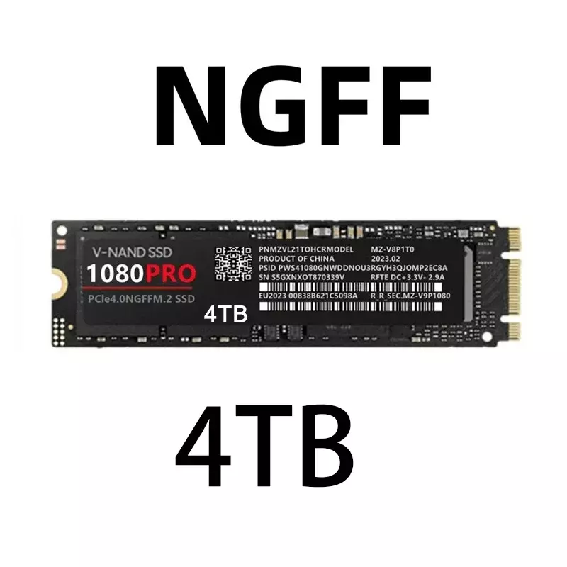 Ngff-オリジナルの内蔵ハードドライブ,4.0,新しいデスクトップゲーム,ps5,pc,ps5,ゲーム,pc,m.2,pcie 2.0,nvme,1080pro