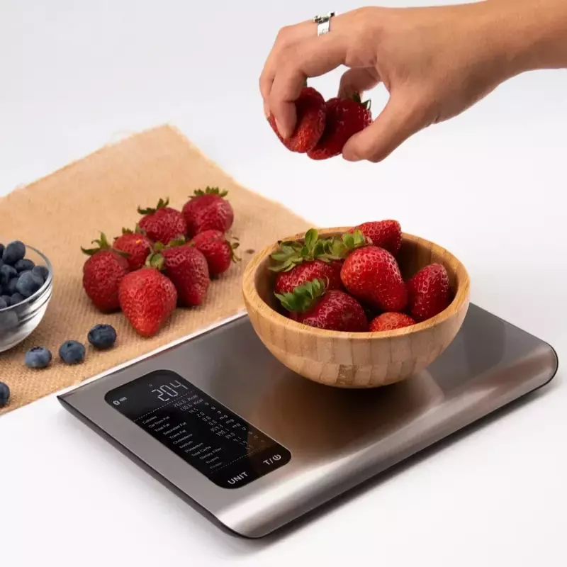 Bilancia alimentare bilancia nutrizionale intelligente, misura in once, grammi o millilitri utensili e gadget da cucina