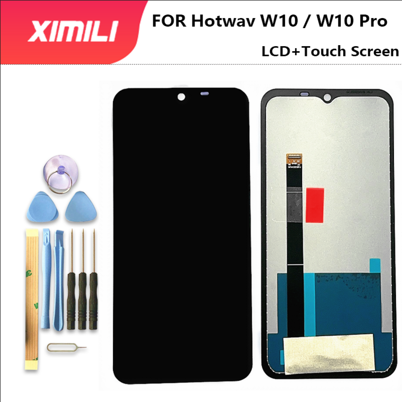 6.53" For Hotwav W10 / W10 Pro LCD Display + Touch Screen Assembly Glass Panel Replacement For Hotwav W 10 Pro LCD