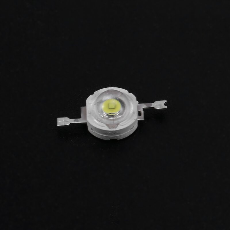 20 Pcs High Power 2 Pin 3W White LED Bead Emitters 170-190Lm 6000K