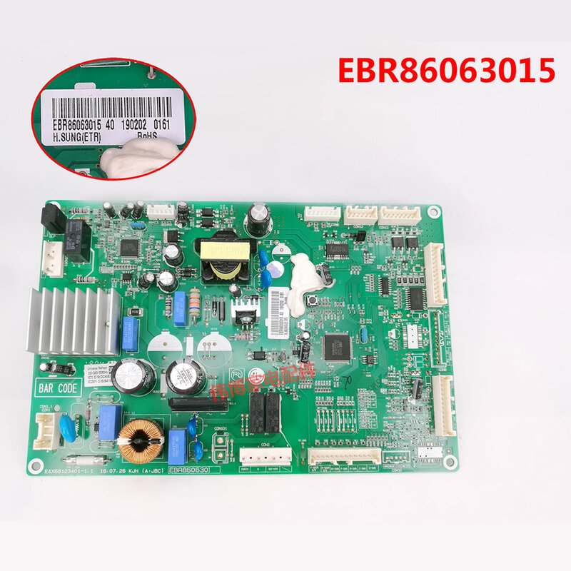 Motherboard para LG Refrigerador, Painel De Controle, PCB Board, EBR86063015, Original