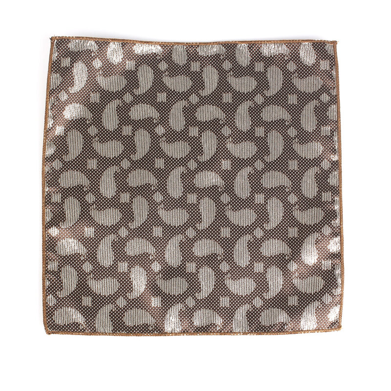 New Striped Pocket Square For Men Women Chest Towel Hanky Wedding Hankies Men's Suit Handkerchief Floral Pocket Towel For Gifts